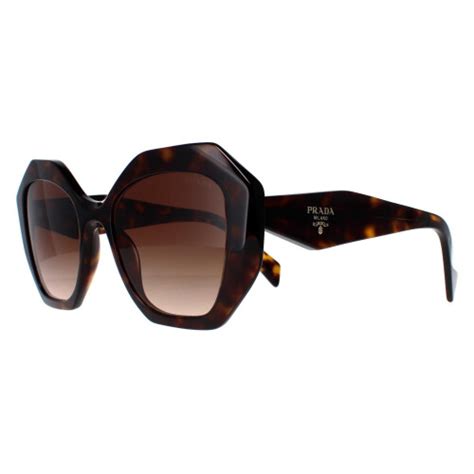 Prada Sunglasses PR16WS 2AU6S1 Tortoise Frame W/ Brown 